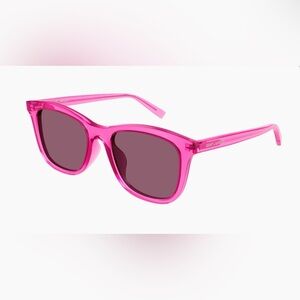 Authentic YSL hot pink sunglasses